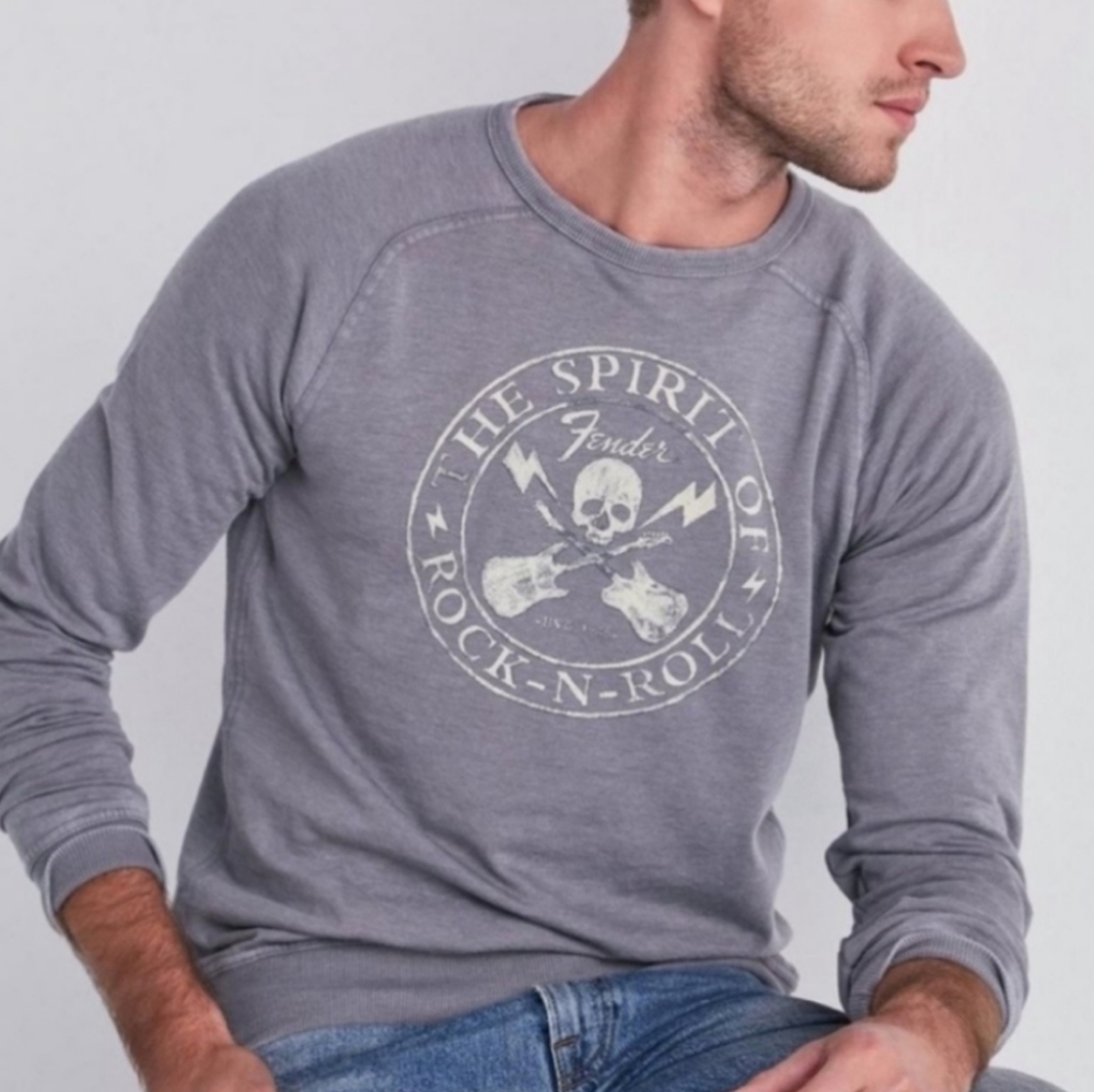 Lucky Brand Fender Crewneck Sweatershirt